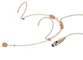 MONACOR HSE-140/SK Ultraleichtes Kopfbügelmikrofon für Kinder, beige