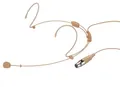 Monacor HSE-140/SK Headset Sprach-Mikrofon Übertragungsart (Details):Kabelgebunden inkl. Windschutz Mini-XLR Kabelgebunden
