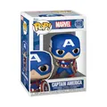 Funko Pop! Marvel: New Classics - Captain America - Vinyl-Sammelfigur - Geschenkidee - Offizielle Handelswaren - Spielzeug Für Kinder und Erwachsene - Comic Books Fans