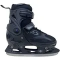 Cox Swain Schlittschuhe verstellbare Schlittschuhe BLACK ICE, 2in1: Inliner & Schlittschuhe schwarz S (33-36)