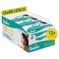 Pampers Feuchte Tücher Aqua Soft touch 12x Feuchttücher 576 Stück