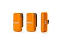RØDE Rode Wireless Micro Drahtloses Mikrofon-System USB-C Orange Digitales Aufnahmegerät (Drahtlos-Mikrofonsystem für Smartphones mit USB-Typ-C)