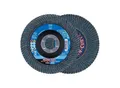 PFERD TOOLS POLIFAN CURVE Fächerscheibe PFR 125x22,23 mm Breite L Z40 SGP STEELOX für Stahl/Edelstahl (10) (67689062)