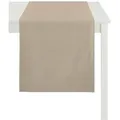Apelt Tischläufer Torino 48x135 cm | taupe - braun