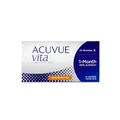 ACUVUE Kontaktlinsen Vita for Astigmatism Monatslinsen weich, 6 Stück / BC 8.6 mm / DIA 14.5 / CYL -1.25 / Achse 90 / -3.75 Dioptrien
