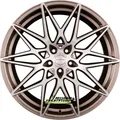 Axxion AX9 platin grau hochglanzpoliert 9x20 ET48 - LK5/108 ML63.4 Felge Alu