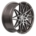 1x AXXION AX9 platinum grey full machined 9.0Jx20 5x108 ET48