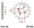 Luftfilter JTF253.12 JT SPROCKETS