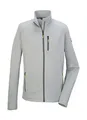 Killtec Strickjacke KOS 92 MN FLX JCKT Sportliche Herrenjacke mit Kinnschutz und verschließbaren Taschen, stein