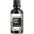 natural elements Vitamin D3 + K2 Tropfen – 99,7+% All-Trans K2VITAL® von Kappa + Vitamin D3