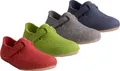 Haflinger Damen Herren Hausschuh Slipper Everest Focus Wolle 481056, Größe:36 EU, Farbe:Grau