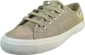 Superga Damen Sneaker 3750 Jersey Lame Leggera Low Top S4135ZW Goldfarben