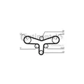 CONTITECH CT 920 Water Pump & Timing Belt Kit CT920WP3