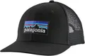 Patagonia P-6 Logo Trucker Hat black