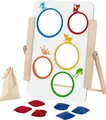 Zielwurfspiel für Klein und Groß, beidseitig bespielbar