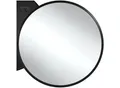 tectake® Runder Wandspiegel, Ø 70 cm, 3 mm dickes Glas, integrierte Befestigungshaken