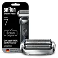 Braun Elektrorasierer Scherkopf Series 7, 74S, Silber - Original Ersatzscherteil vom Hersteller, Hol dir 100 Prozent Leistung Zurück, Kompatibel mit Braun Rasierern der Generation 70, 71 Und 72