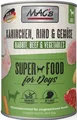 MAC's Hundefutter | Erwachsene | 400g Dose - Kaninchen, Rind und Gemüse 400g