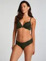 Hunkemöller Push-Up-BH "Teddy" in Khaki, Größe 85C, braun / Beige, Damen