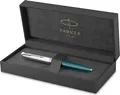 PARKER Kugelschreiber 51 Teal Blue C.C. schwarz M