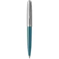 Parker 51, Clip, Kugelschreiber mit Druckeinzugsmechanik, Nachfüllbar, Schwarz, 1 Stück(e), Medium