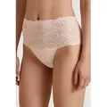 CALIDA Slip Sensual Secrets breiter Spitzenbund, Viskose-Mix, Single Jersey, elastisch, weich rosa S (40/42)