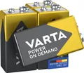 VARTA Power On Demand, Alkaline Batterie, 9 V, E-Block, 6LP3146