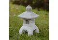 gartendekoparadies.de Gartenfigur Japanische Steinlaterne Oki-Gata, Steinfigur, 35 cm Höhe, 10 kg, Frostsicher