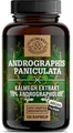 Andrographis Paniculata -500mg je Kapsel- WICHTIG: 10:1 Extrakt (=5000mg Kalmegh Hochdosiert) -120 Stk- Chemiefreies Produkt -Vegan und Laborgeprüft- DE SCHEUNENGUT®