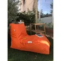 FLORIANE GARDEN Sitzsack in Orange - (B)60 x (H)75 x (T)110 cm