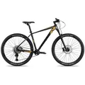 Axess Mountainbike PRIDE, 11 Gang Shimano CUES U6000 11 speed Schaltwerk, Kettenschaltung, 29 Zoll MTB-Hardtail Herrenrad schwarz/grau schwarz 43.18 cm