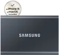 Samsung T7 externe SSD (2 TB) 3,5" 1050 MB/S Lesegeschwindigkeit, 1000 MB/S Schreibgeschwindigkeit
