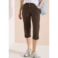 CECIL 3/4-Hose Style YorkStyle NewYork im Five-Pocket Style braun 34
