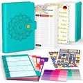 Budget Planner Deutsch A6 - Finanzplaner Haushaltsbuch Sparbuch Geld