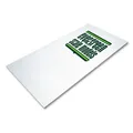 (58,19€/m²) Evergreen 9009 Polystyrolplatte weiß 3 Stück, 0,13x150x300mm