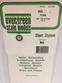 Evergreen 9009 Plasticcart Sheet Plain 150x300x0,13mm (3) Polystyrene Modellbau