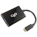 C2G HDMI Mini to VGA and Audio Adapter Converter Dongle