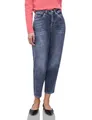 Street One Barrel Leg Jeans Medium Blue Washed 29