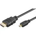 PremiumCord kphdmad1 HDMI cable HDMI Type A (Standard) HDMI Type D (Micro) Black (1 m) (KPHDMAD1)