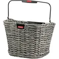 KLICKfix Structura, Vorderseite, Fahrradkorb, Kunststoff, Grau, 16 l, 5 kg - Grau