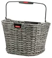 Rixen&Kaul Klickfix Structura Retro Schilf grau Fahrradkorb Lenkerkorb max. 7kg