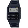 Casio Armbanduhr CA-53W-1ER Rechnerfunktion schwarz - Schwarz
