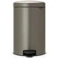 Treteimer Brabantia Tret-Mülleimer platin 20 L mit Inneneimer aus Kunststoff 55114045