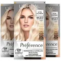 L'ORÉAL PARIS Haarfarbe Permanente Haarfarbe, Haarfärbeset - 3er Set