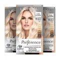 L’Oréal Paris Professionelle Aufhellung Le Blonding 9L Ultra Platinum 3er Set