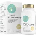 Cosphera - Haar Vitamine - Hochdosiert mit Biotin, Selen, Zink, Folsäure, Hirse Samen Extrakt - 120