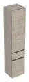 Geberit Renova Plan Hochschrank 2 Türen 1 Schublade 390 x 1800 x 360 mm - Nussbaum hickory hell - 501923001