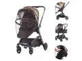 Chipolino Moskitonetz Moskitonetz Kinderwagen Lux, Insektenschutz, Kinderwagen, Buggy, Reißverschluss