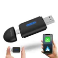CarMe CarPlay Wireless Adapter & Android Auto Wireless Adapter - Mini USB 2-in-1 Auto Dongle - Wandelt kabelgebundenes CarPlay & Android Auto in kabelloses um - Schnelle Verbindung
