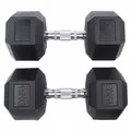 SPORTINATOR 15 kg Hexagon Hantel 2er-Set 173298686-173298676